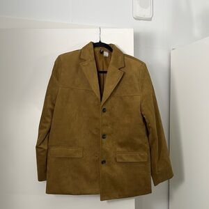 Men's Brown Suede Jacket